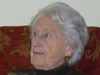 Dulcie Kup in 2014, age 97