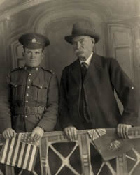 Edward James Collins and his father Matthew