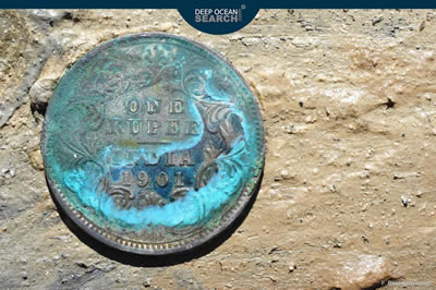One rupee dated 1901