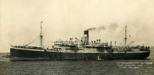 Troopship City of Cairo